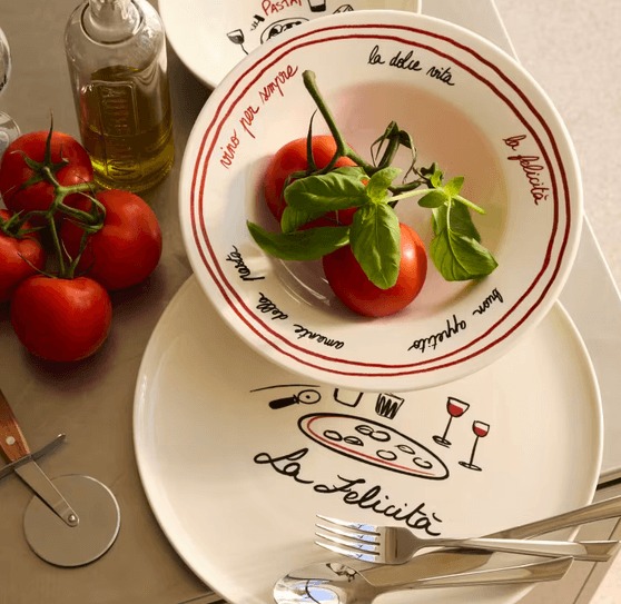 Assiettes à pâtes